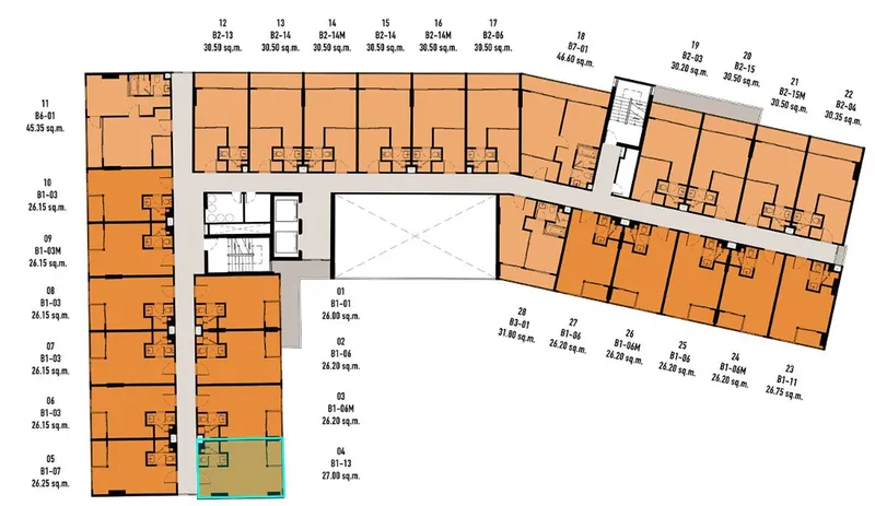 SO Origin Kata, floor plan