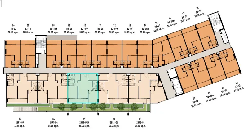 SO Origin Kata, floor plan