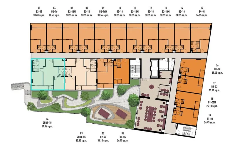 SO Origin Kata, floor plan