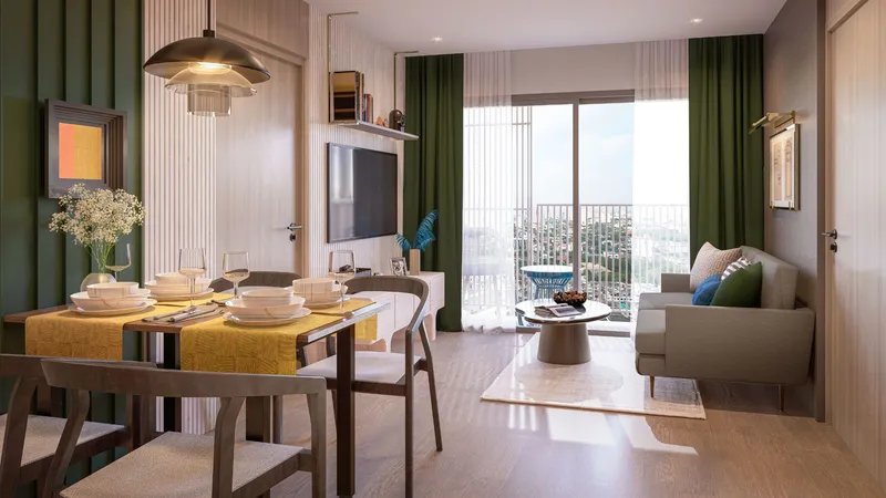 Apartment 1-bedroom 28 sqm in SO Origin Kathu Patong (Kathu) · Developer render