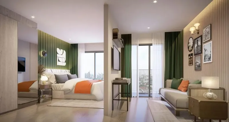 Apartment 1-bedroom 28 sqm in SO Origin Kathu Patong (Kathu) · Developer render