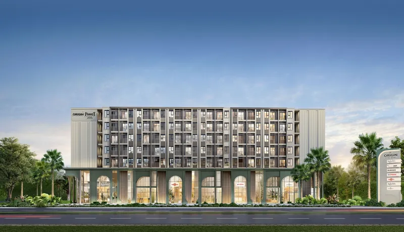 Apartment 1-bedroom 28 sqm in SO Origin Kathu Patong (Kathu) · Developer render