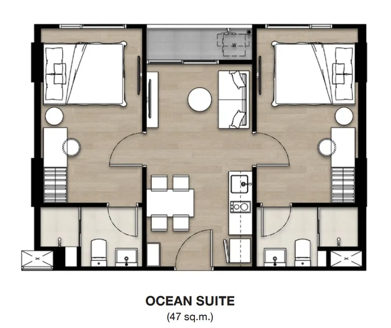 SO Origin Kathu Patong, floor plan