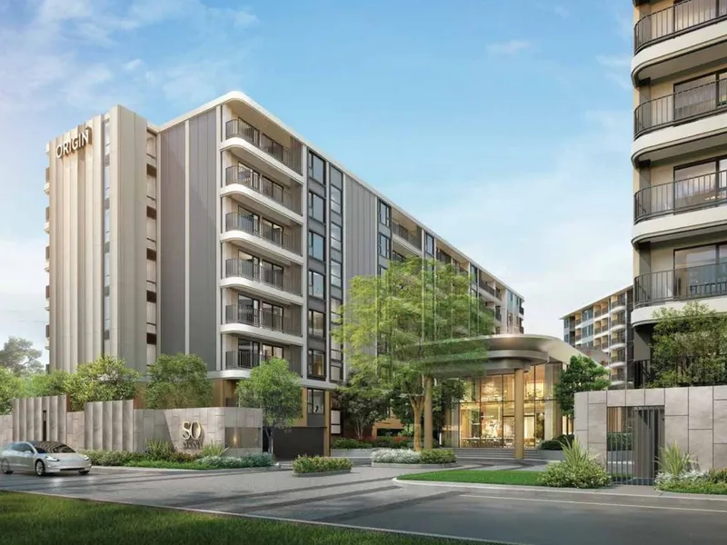 Apartment 1-bedroom 28 sqm in SO Origin Lagoon (Bang Tao) · Developer render