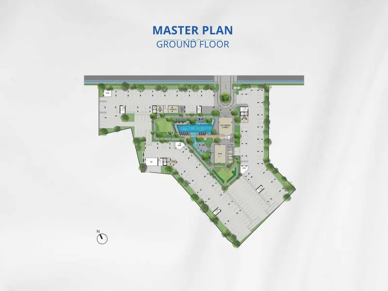 Apartment 1-bedroom 28 sqm in SO Origin Lagoon (Bang Tao) · Development floor plan