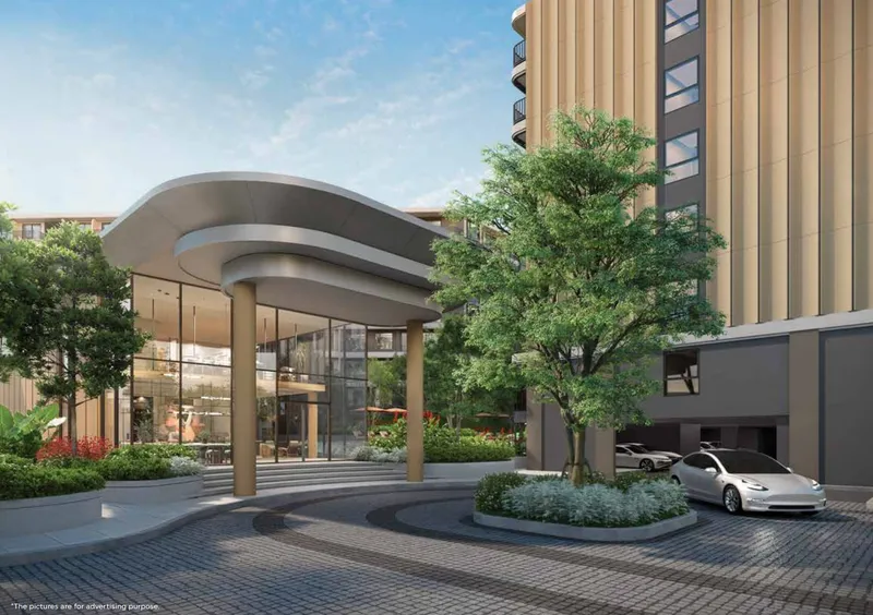 Apartment 1-bedroom 28 sqm in SO Origin Lagoon (Bang Tao) · Developer render