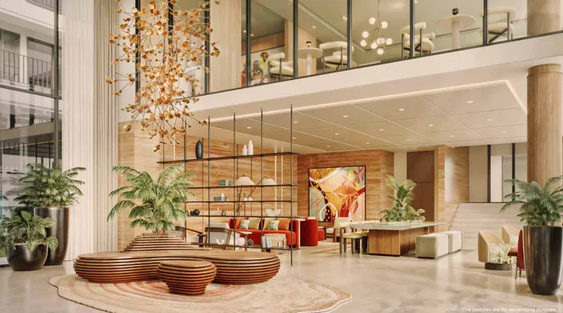 Apartment 1-bedroom 28 sqm in SO Origin Lagoon (Bang Tao) · Developer render