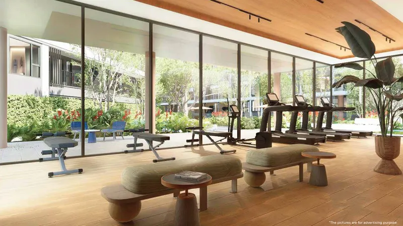 Apartment 1-bedroom 28 sqm in SO Origin Lagoon (Bang Tao) · Developer render