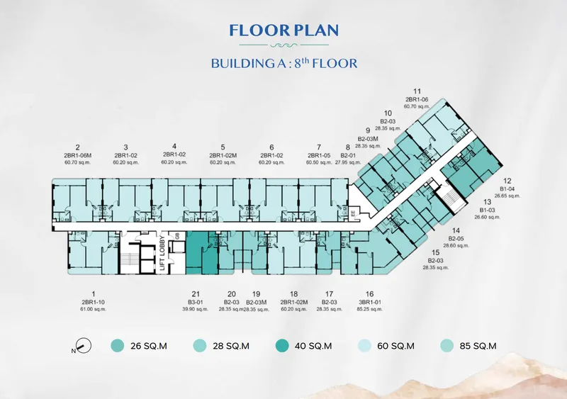 SO Origin Lagoon, planimetria