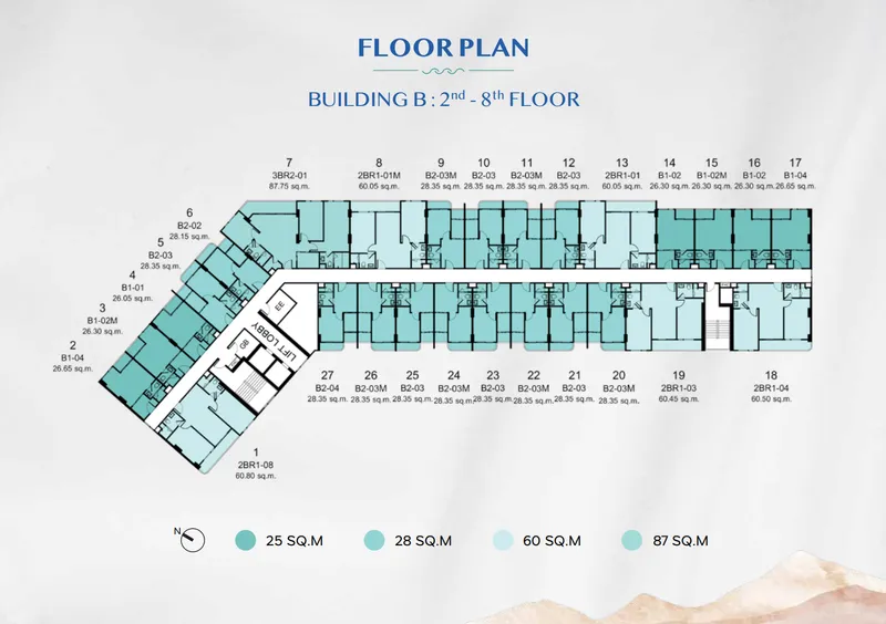 SO Origin Lagoon, planimetria