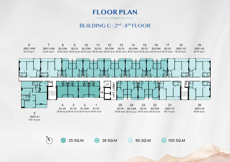 SO Origin Lagoon, planimetria