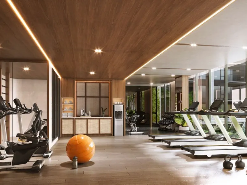 Apartment 1-bedroom 26.7 sqm in Origin PLACE Centre Phuket (Kathu) · gym