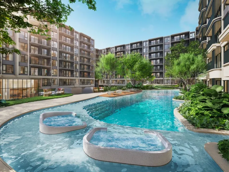 Apartment 1-bedroom 26.7 sqm in Origin PLACE Centre Phuket (Kathu) · exterior