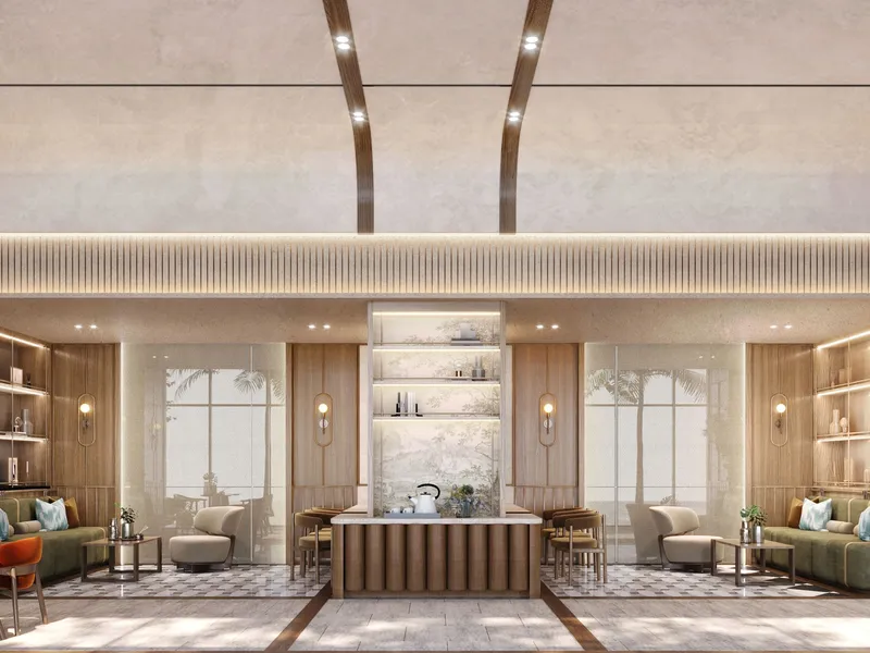 Apartment 1-bedroom 26.7 sqm in Origin PLACE Centre Phuket (Kathu) · Developer render