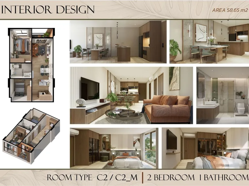 Saint Tropez, floor plan: interior