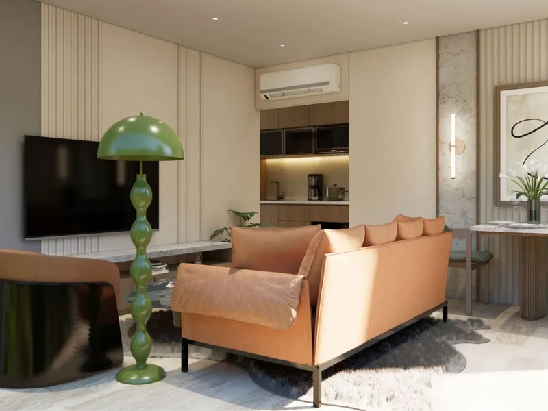 Saint Tropez, interior