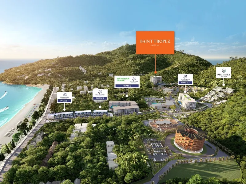 Apartment in Saint Tropez (Naithon) · Development floor plan