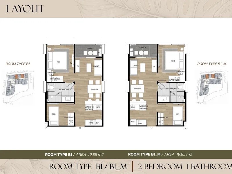 Saint Tropez, floor plan