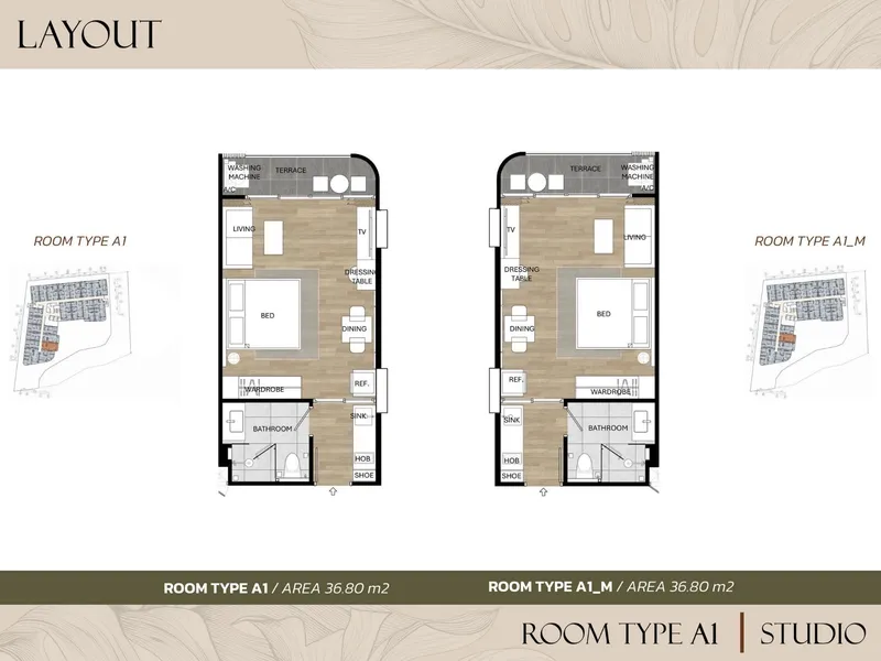 Saint Tropez, floor plan