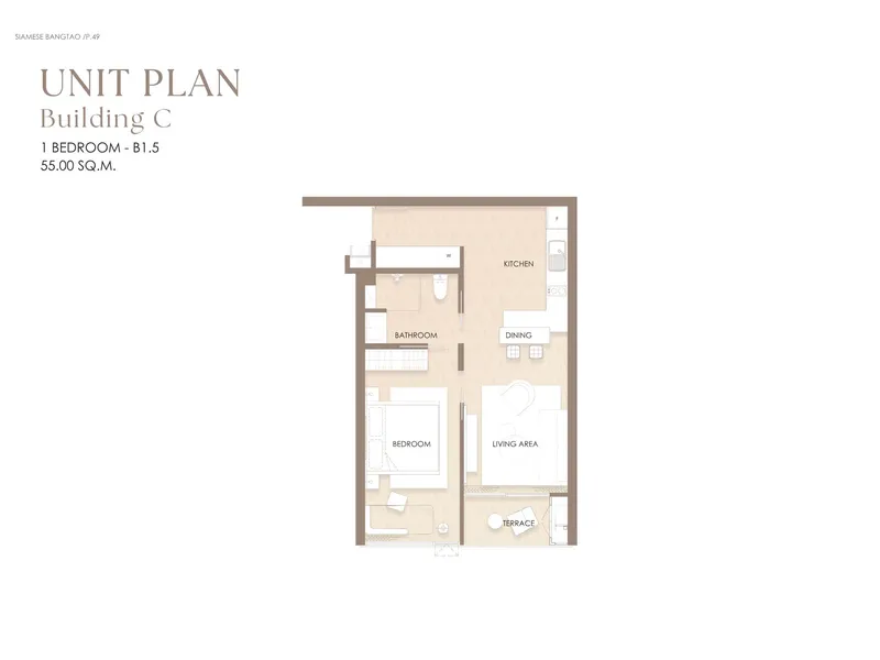 Siamese Bangtao, floor plan