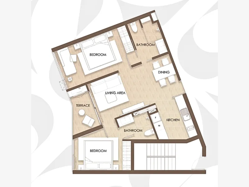 Siamese Bangtao, floor plan