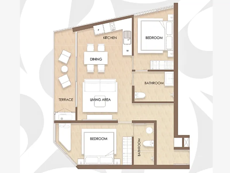 Siamese Bangtao, floor plan