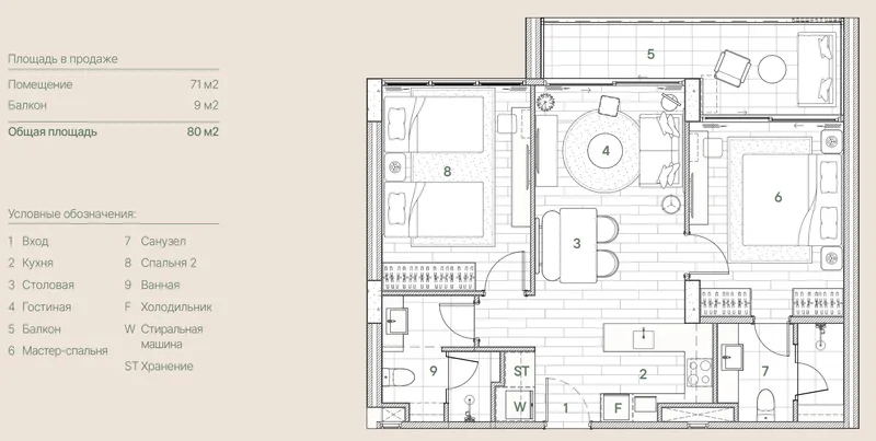 SUDARA, floor plan