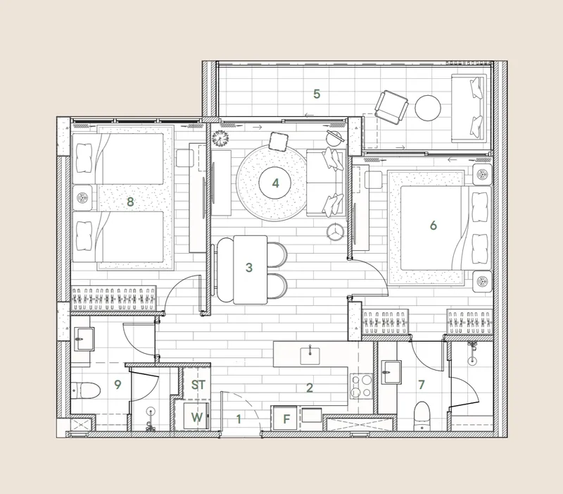 SUDARA, floor plan