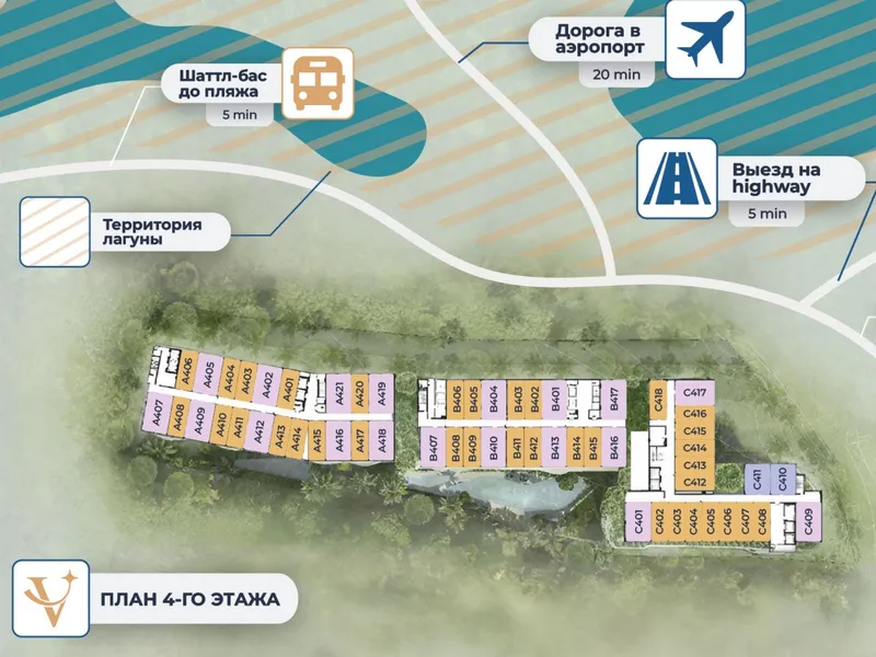 SunHills Lakeside (ex VEGA), floor plan