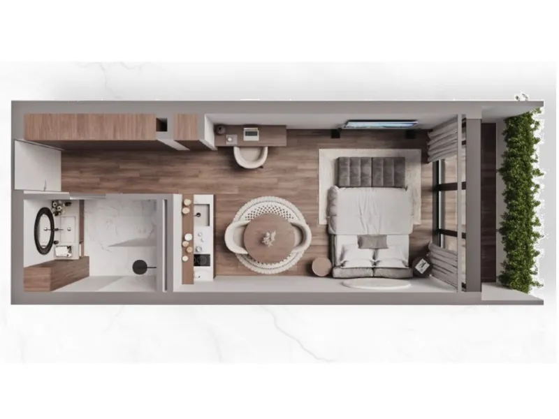 Sunny Moon, floor plan