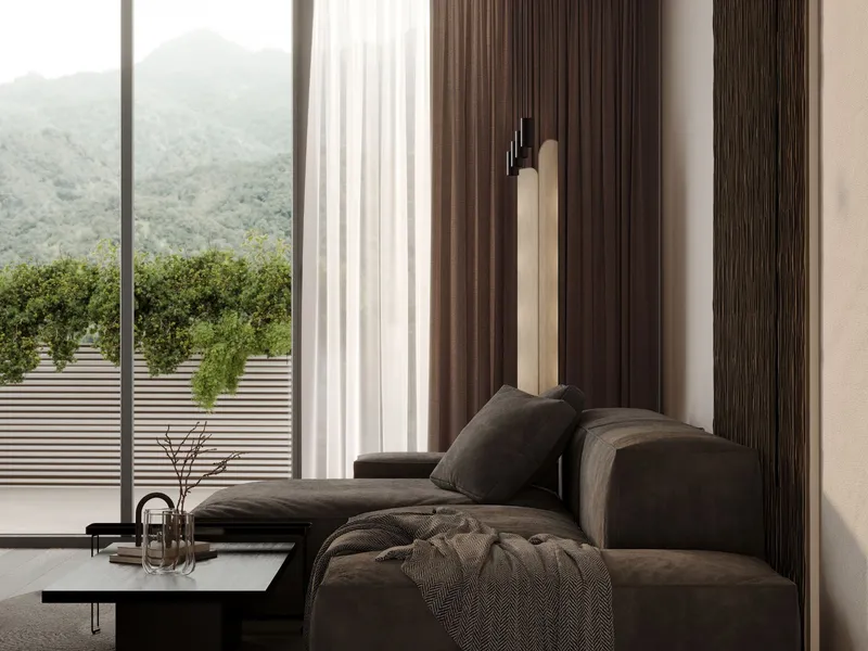 Sunny Moon, living room