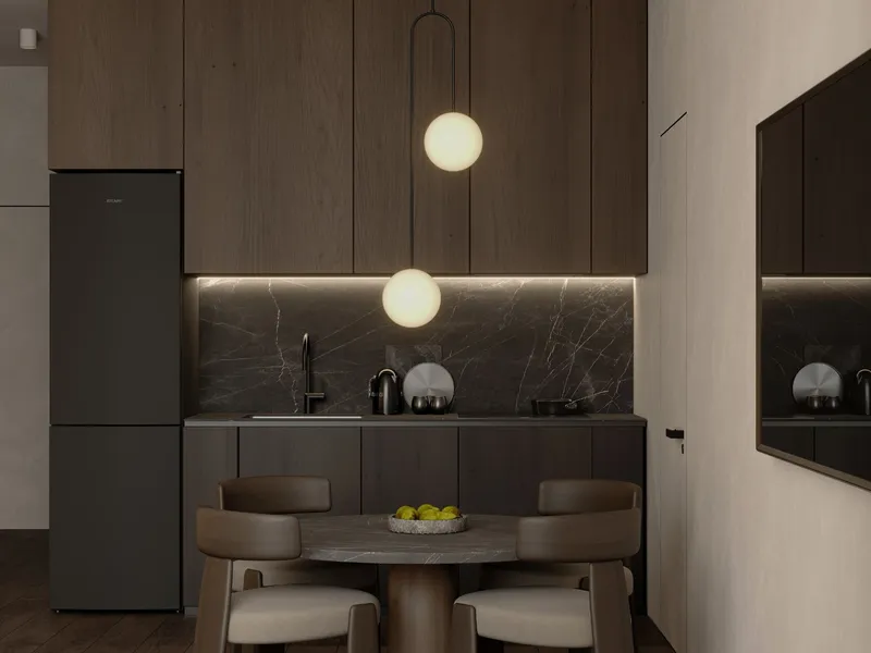 Studio 37 sqm in Sunny Moon (Nai Harn) · kitchen