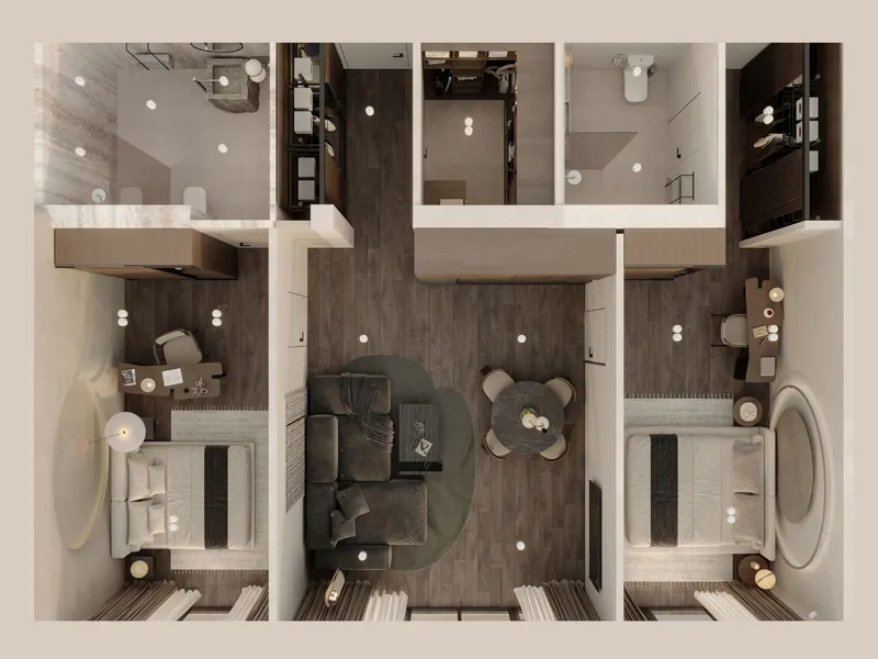 Sunny Moon, floor plan
