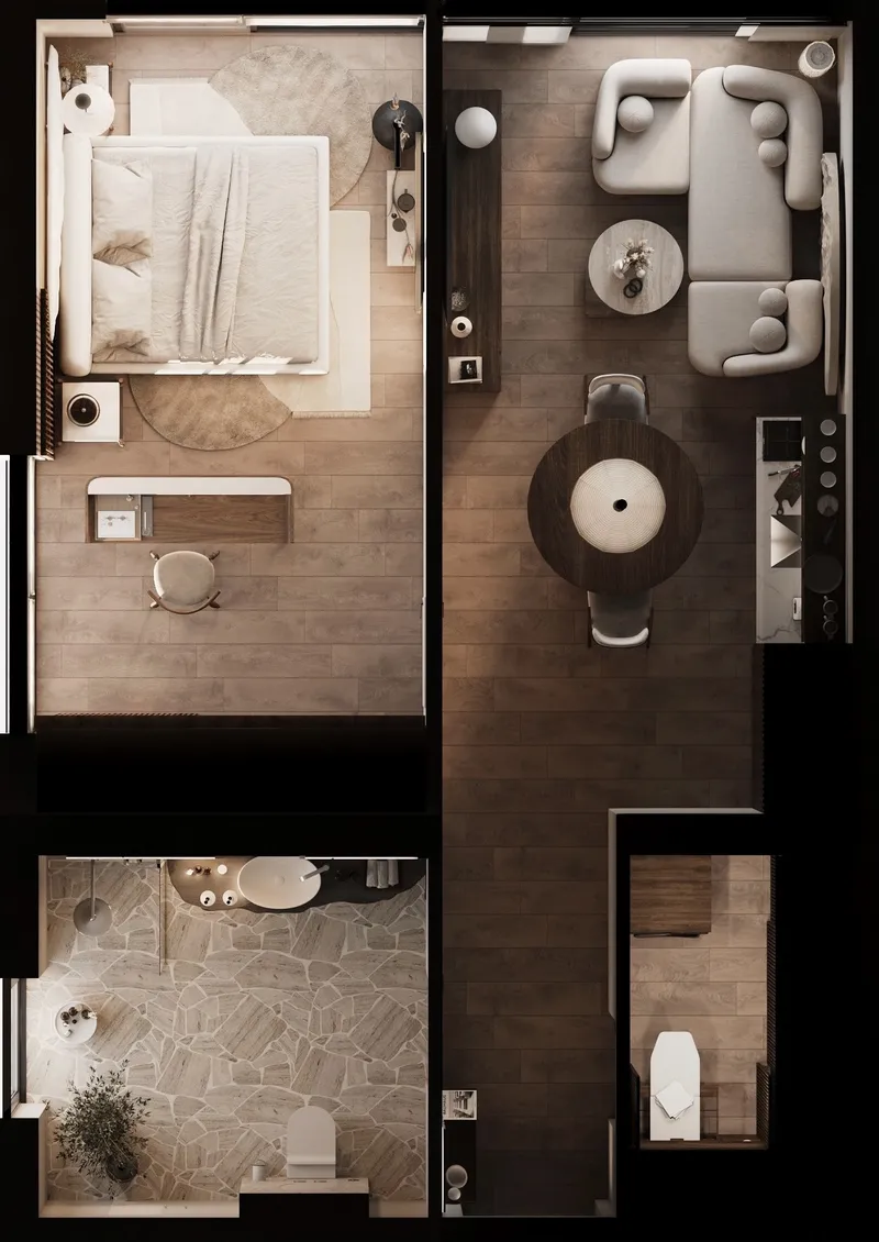Sunny Moon, floor plan