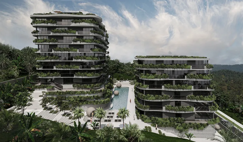 Studio 37 sqm in Sunny Moon (Nai Harn) · photo