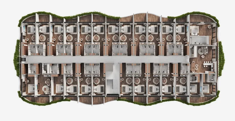 Sunny Moon, floor plan
