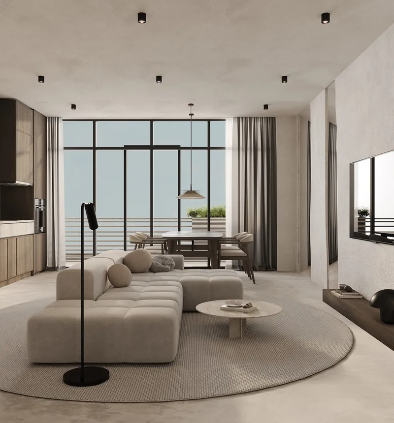 Apartment 2-bedroom 100 sqm in Sunny Moon, build 3 (Nai Harn) · view