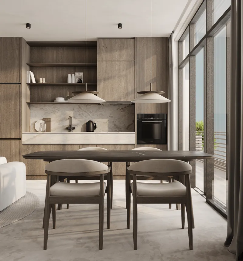 Apartment 2-bedroom 100 sqm in Sunny Moon, build 3 (Nai Harn) · view