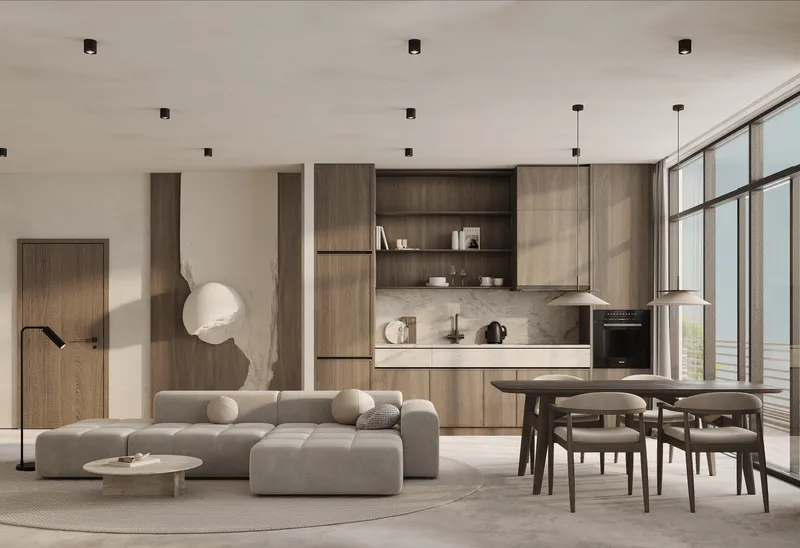 Apartment 2-bedroom 100 sqm in Sunny Moon, build 3 (Nai Harn) · view
