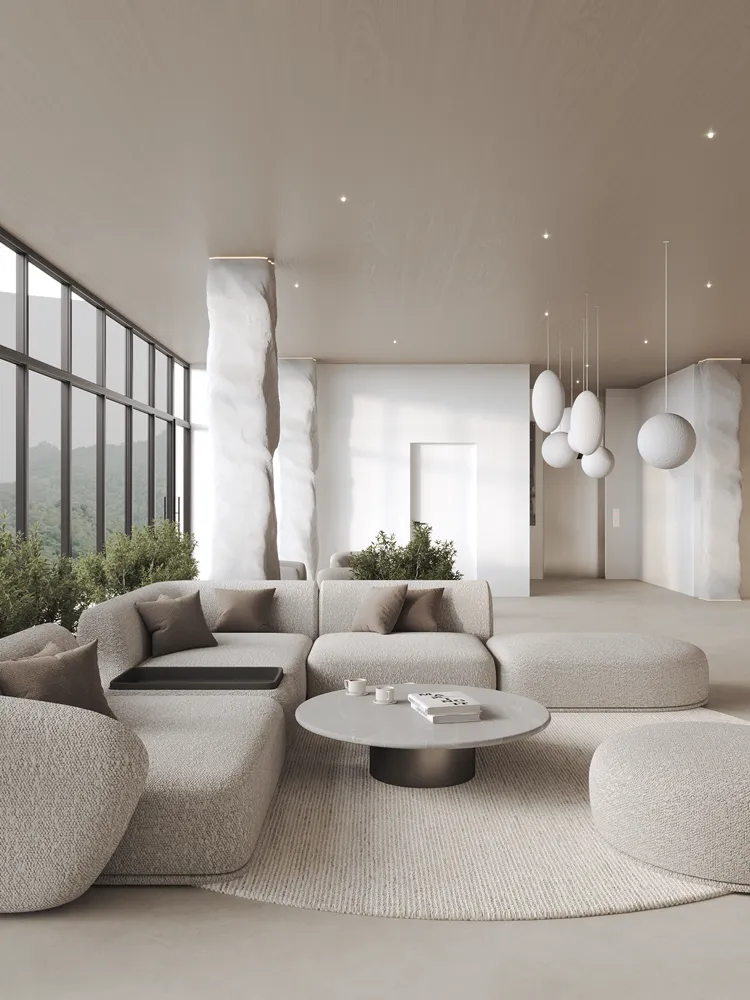 Apartment 2-bedroom 100 sqm in Sunny Moon, build 3 (Nai Harn) · Developer render