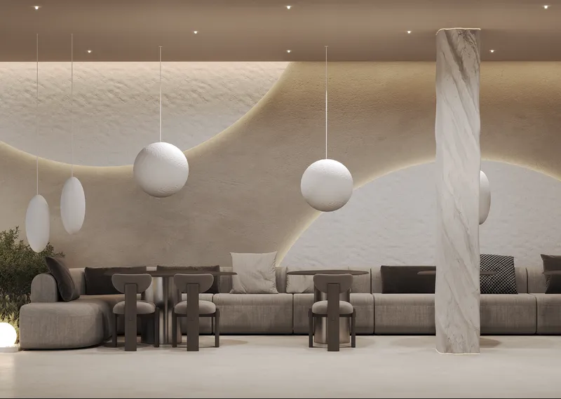 Apartment 2-bedroom 100 sqm in Sunny Moon, build 3 (Nai Harn) · Developer render