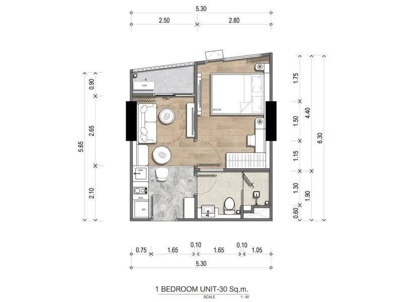 The Balance Patong, floor plan