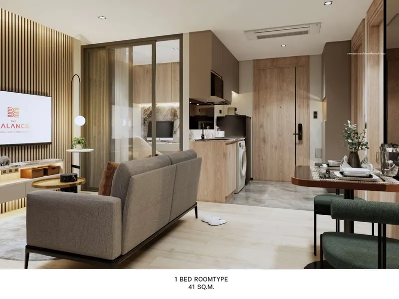 Studio 26 sqm in The Balance Patong (Patong) · interior