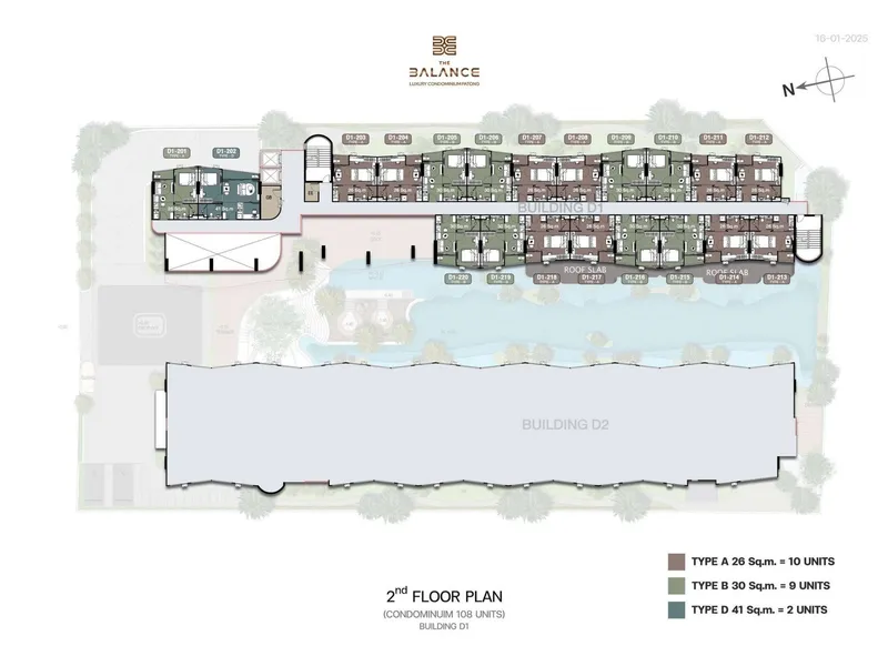 The Balance Patong, floor plan