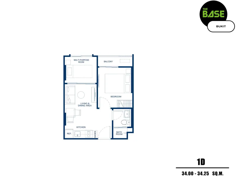 The Base Bukit, floor plan