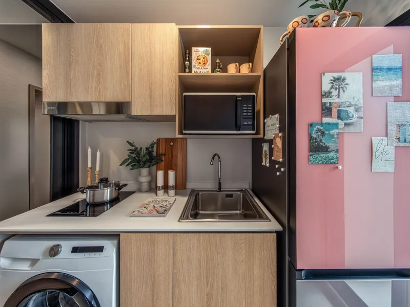 Apartment 1-bedroom 32 sqm in The Base Bukit (Kathu) · kitchen