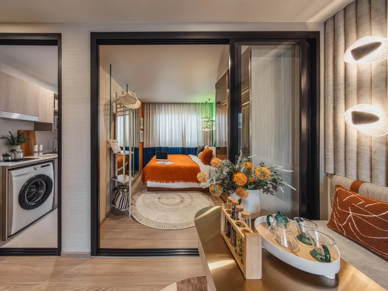 Apartment 1-bedroom 32 sqm in The Base Bukit (Kathu) · bedroom