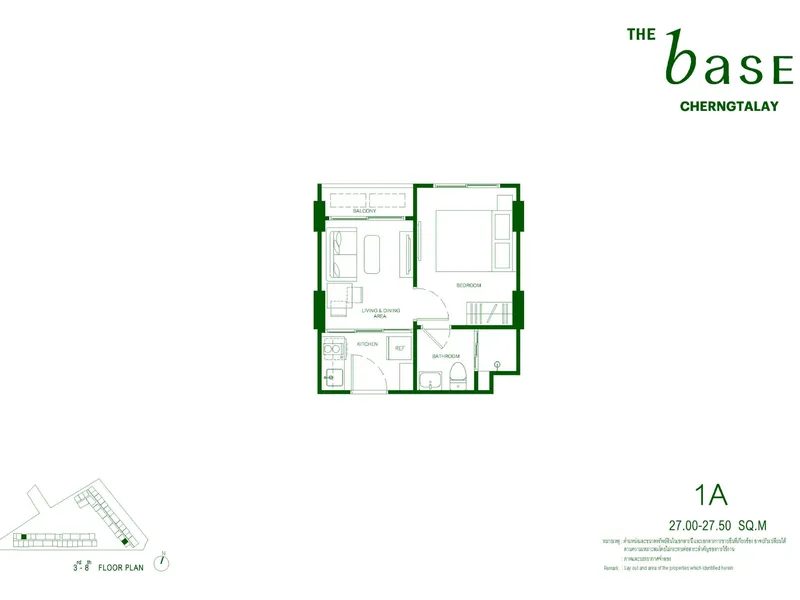 The Base Cherngtalay, floor plan