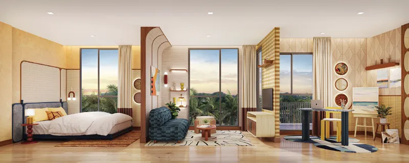 Apartment 1-bedroom 35 sqm in The Base Rise (Kathu) · interior