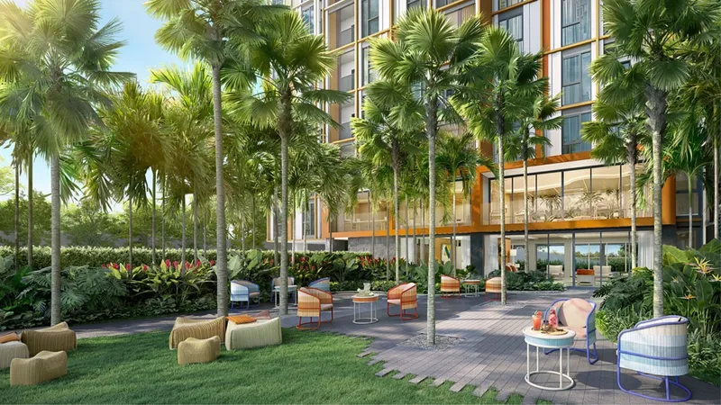 Apartment 1-bedroom 35 sqm in The Base Rise (Kathu) · Developer render